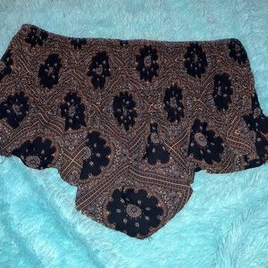 Crop top paisley print